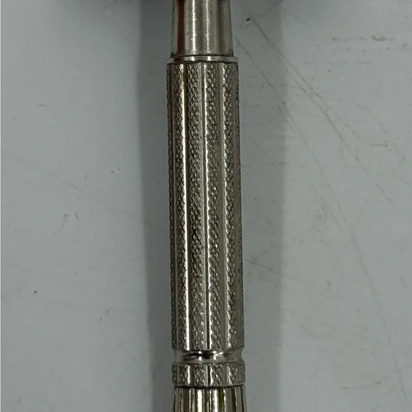 Gillette Super Speed Vintage Z-2 1954 Double Edge Safety Razor Chrome Smooth - Picture 8 of 9